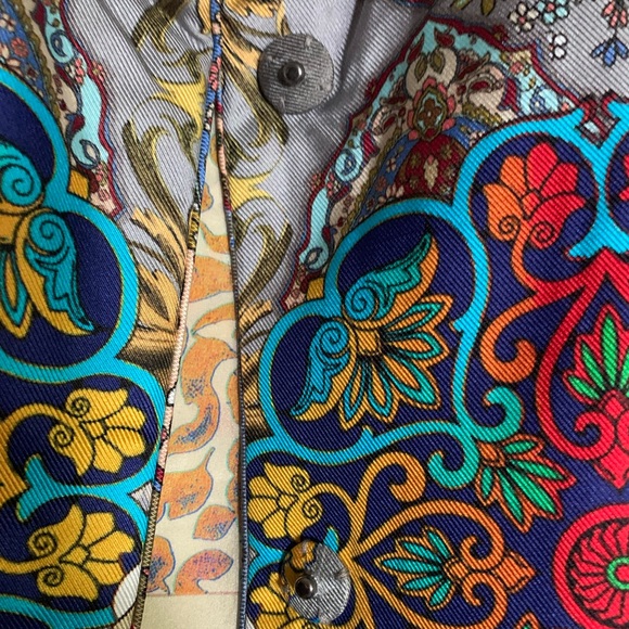 Johnny Was silk jacket - Picture 6 of 10